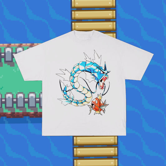 "Magikarp & Gyarados" Tee